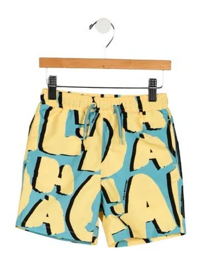 Pre-owned Stella Mccartney Babies' Boys' Swim Trunks In Multi