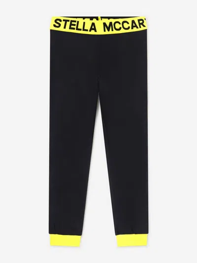 Stella Mccartney Kids'  Boys Thermal Ski Leggings In Black
