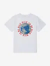 Stella Mccartney Boys World Globe T-shirt In White
