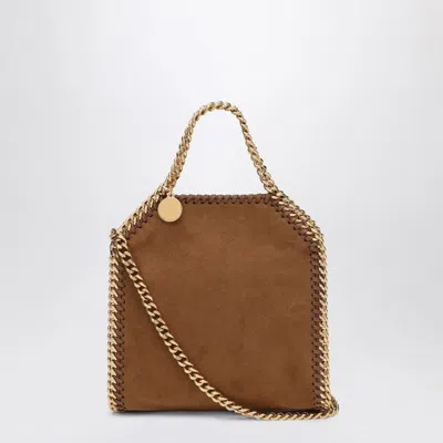 Stella Mccartney Brandy Coloured Micro Falabella Tote Bag