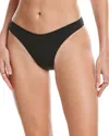 Stella Mccartney Brief Bikini Bottom In Black