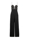 Stella Mccartney Broderie Anglaise Bustier Jumpsuit In Black