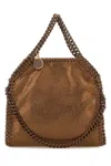 Stella Mccartney Bronze Falabella Mini Handbag In Brown