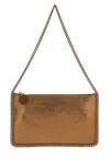 Stella Mccartney Bronze Shaggy Deer Falabella Shoulder Bag In Brown