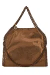 Stella Mccartney Bronze Shaggy Deer Mini Falabella Handbag In Brown