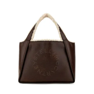 Stella Mccartney Brown Alter Mat Shopping Bag