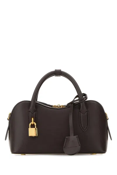 Stella Mccartney Brown Alter Mat Stella Ryder Handbag In Darkespresso