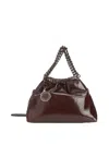Stella Mccartney Falabella Drawstring Crossbody Bag In Brown