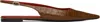Stella Mccartney Brown Elsa Slingback Ballerina Flats In 2000 Brown