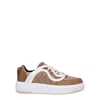 Stella Mccartney Brown Fabric Sneakers