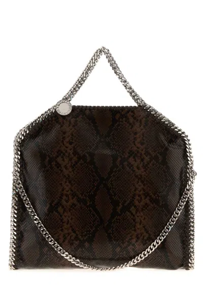 STELLA MCCARTNEY BROWN FALABELLA FOLD-OVER TOTE