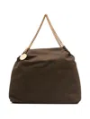 Stella Mccartney Tote Falabella Bag In Brown Vegan Leather In Brown