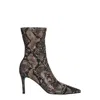 Stella Mccartney Brown Leather Ankle Boots
