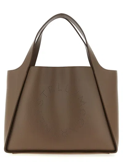Stella Mccartney Brown Logo Tote
