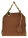 Stella Mccartney Brown Micro Falabella Handbag In Brown