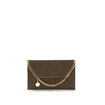 Stella Mccartney Brown Polyamide Wallet