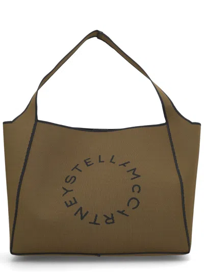 Stella Mccartney Brown Polyester Handbag