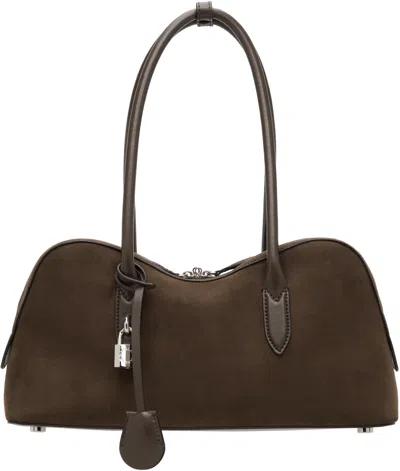 Stella Mccartney ブラウン Ryder スエード バッグ In Brown