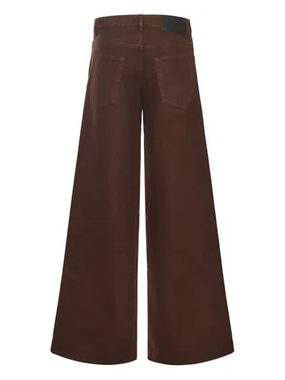 Stella Mccartney Brown Wash Wide Leg