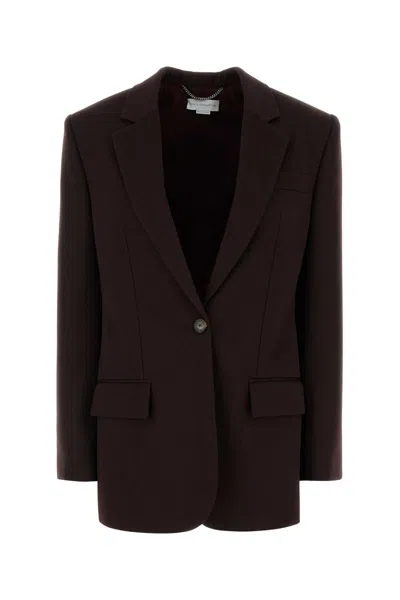 Stella Mccartney Brown Wool Blazer