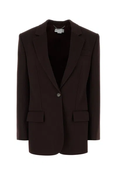 Stella Mccartney Brown Wool Blazer