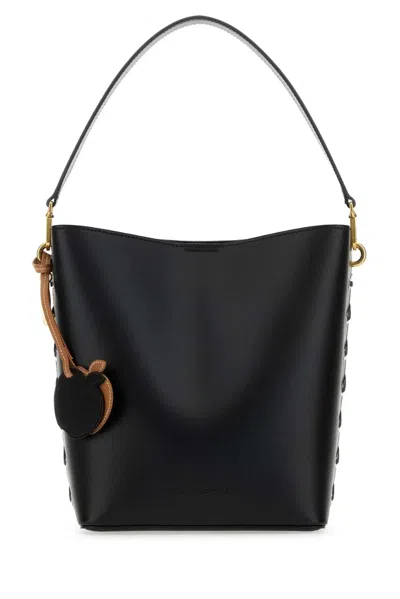 Stella Mccartney Bucket Bag Eco Alter Mat In Black