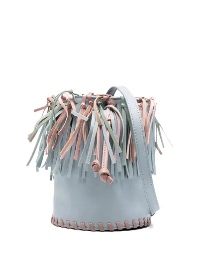 Stella Mccartney Kids' Bucket Bag In Gray