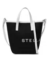 Stella Mccartney Bucket Bag With Print In Black