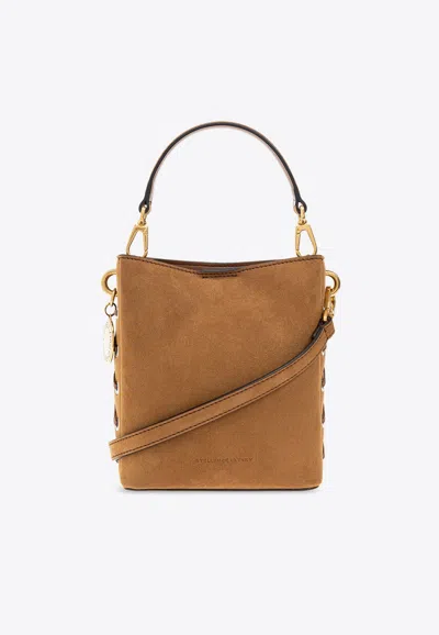 Stella Mccartney Bucket Shoulder Bag In Brown