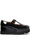 Stella Mccartney Oxford Elyse Shiny 80mm In Black