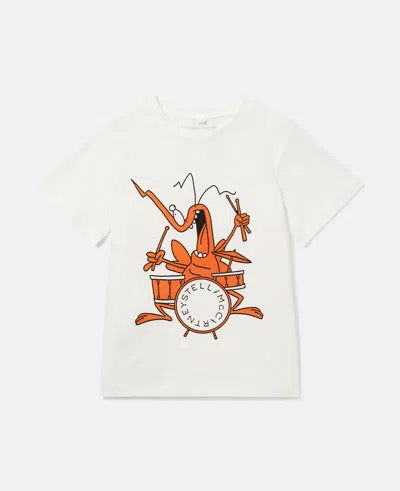 Stella Mccartney Bug Band Graphic T-shirt In Multi