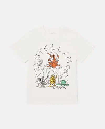 Stella Mccartney Bug Band Graphic T-shirt In Multi