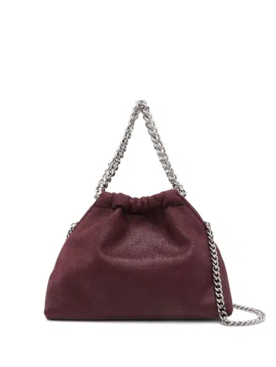Stella Mccartney Burgundy Falabella Bucket Bag