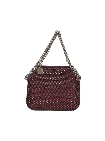 Stella Mccartney Burgundy Falabella Nano Tote Bag