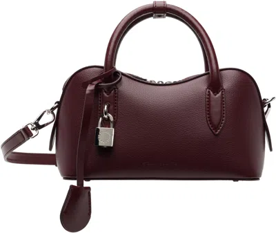 STELLA MCCARTNEY BURGUNDY RYDER CROSSBODY BAG