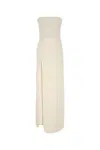 Stella Mccartney Stella Mc Cartney White Wool Long Dress