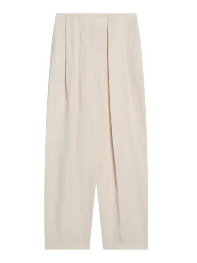 STELLA MCCARTNEY STELLA MCCARTNEY BUTTER LINEN BLEND PANTS