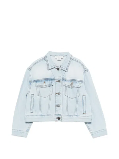 Stella Mccartney Button-fastening Jacket In Blue