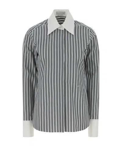 STELLA MCCARTNEY STELLA MCCARTNEY BUTTONED STRIPE SHIRT