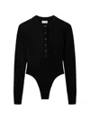 Stella Mccartney Button-placket Cut-out Top In Multi