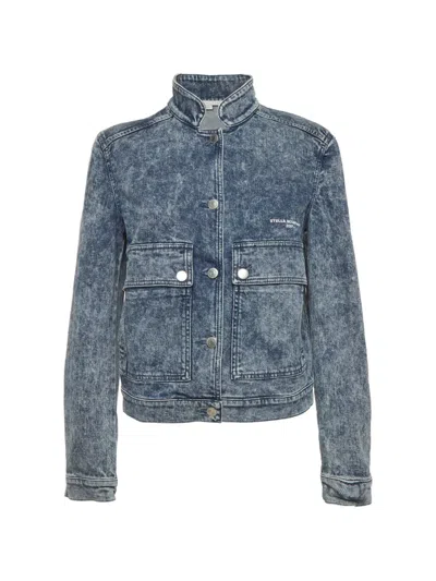 Pre-owned Stella Mccartney Button-up Jacket In Blue