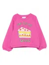 Stella Mccartney Cake-print Sweatshirt In Pink