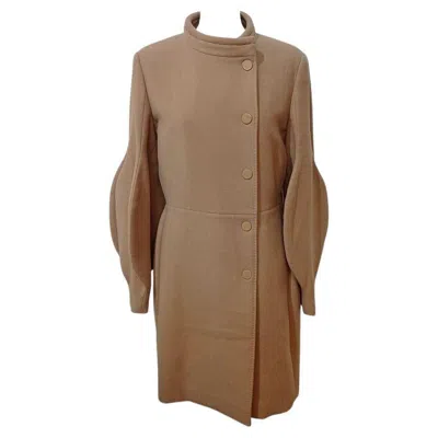 Pre-owned Stella Mccartney Camel Coat Size 44 In Brown