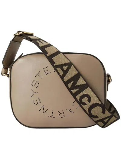 Stella Mccartney Camera Shoulder With Logo Bags