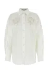 Stella Mccartney White Poplin Oversize Shirt