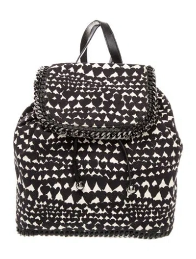 Pre-owned Stella Mccartney Canvas Backpack In Black