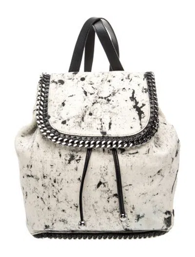 Pre-owned Stella Mccartney Canvas Backpack In Neutrals