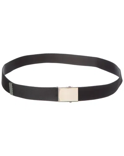 Stella Mccartney Canvas Belt In Black