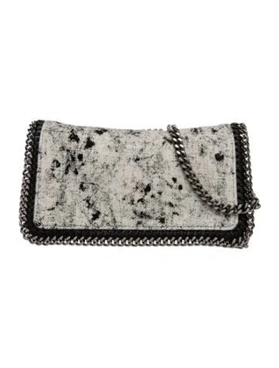 Pre-owned Stella Mccartney Canvas Clutch In Neutral