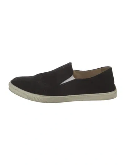 Pre-owned Stella Mccartney Canvas Espadrilles In Black